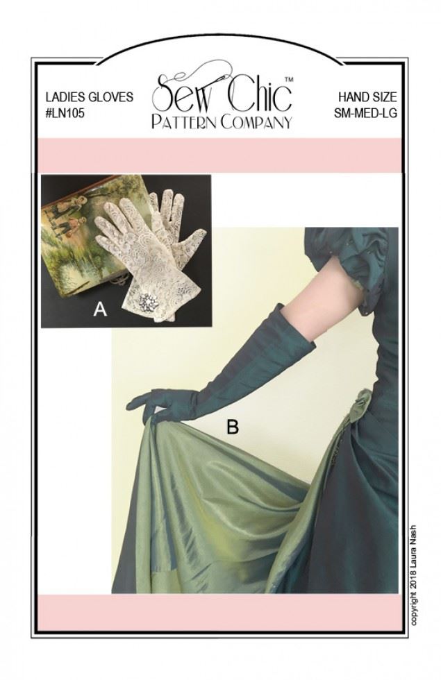Sew Chic Paper Sewing Pattern Long & Short Gloves
 