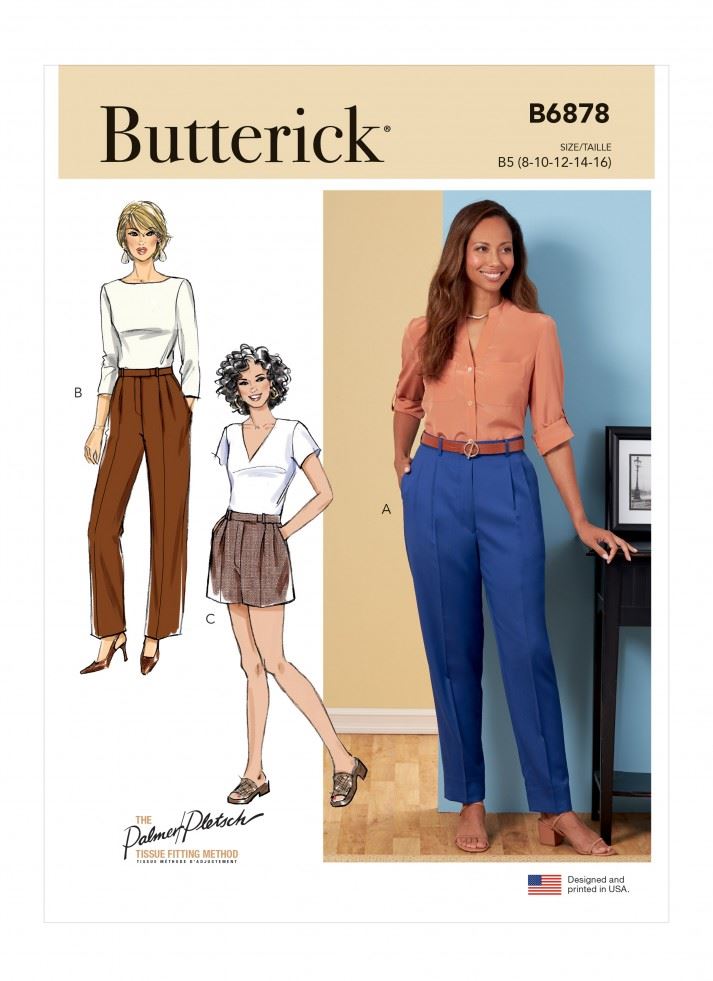 Minerva Sewing Pattern 6878 Butterick Butterick-6878-B5