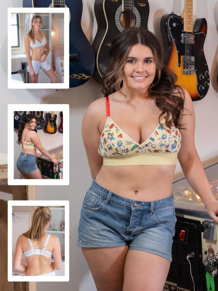 Booby Traps Paper Sewing Pattern Kiss Bralette
 