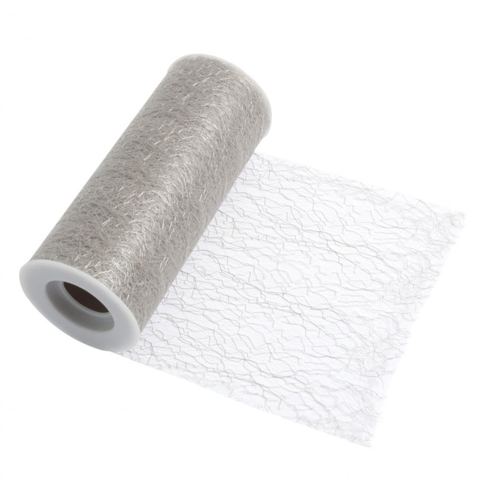 Mesh Tulle Roll Grey