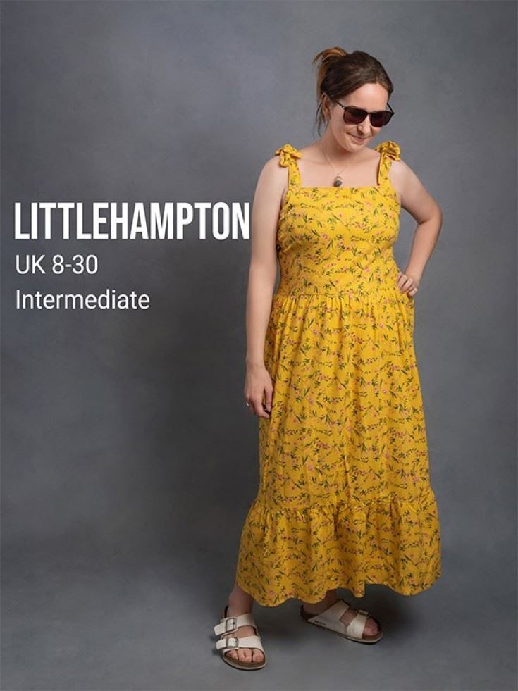 Sussex Seamstress Paper Sewing Pattern Littlehampton Dress
 