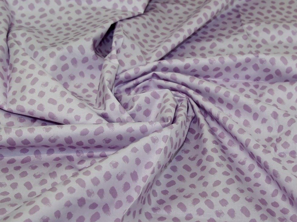 Lilac Deadstock 100% Cotton Fabric