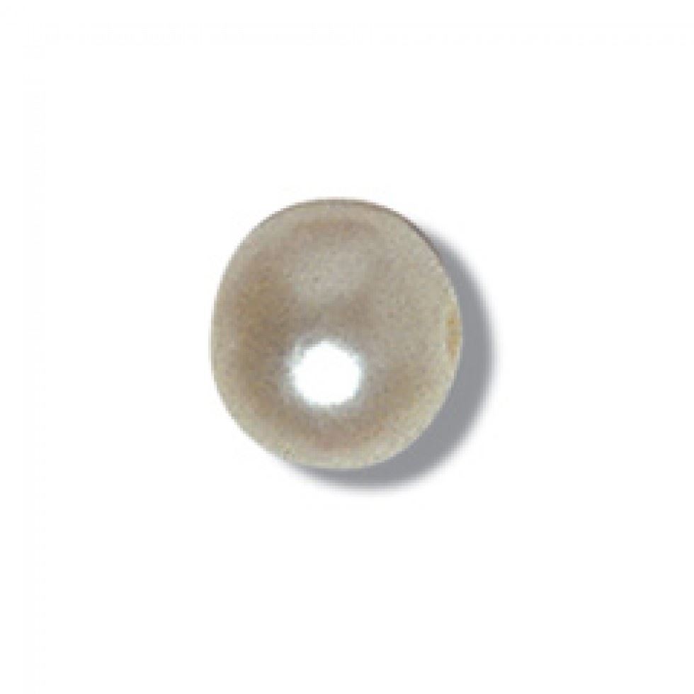 Trimits Cream Round Pearl Beads (Value Pack Of 5)