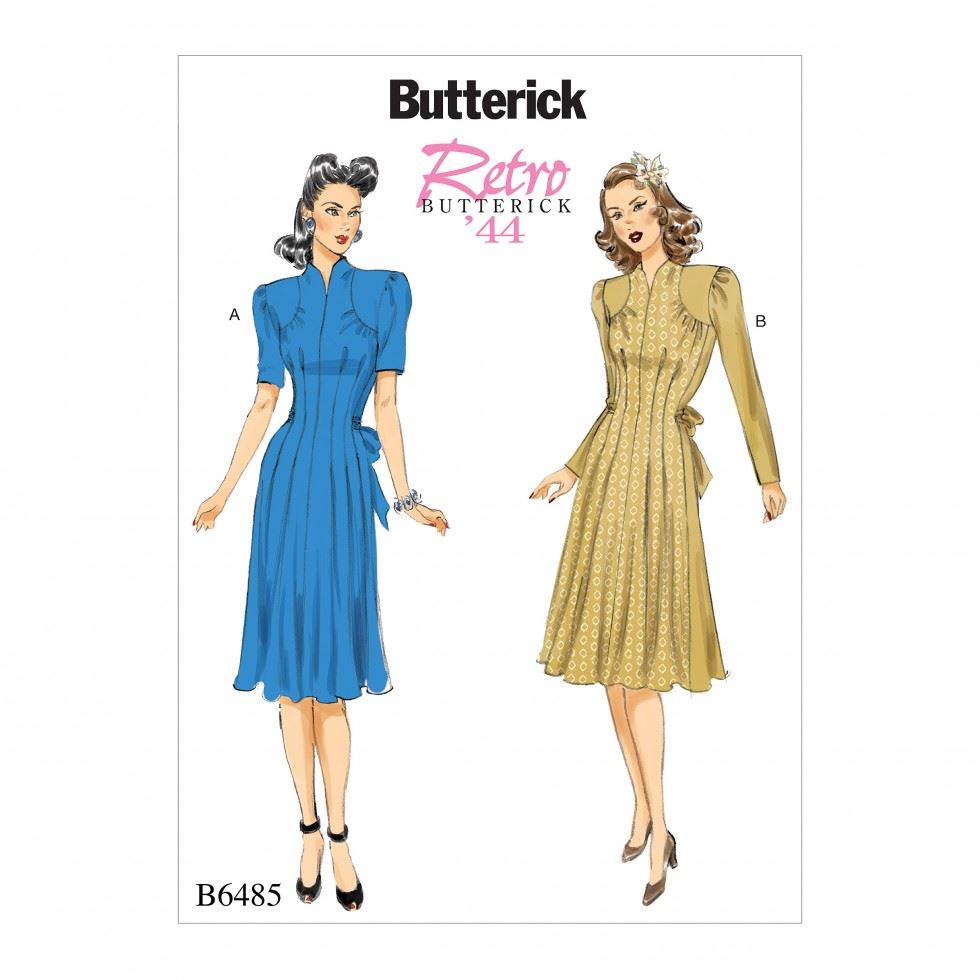 Butterick Paper Sewing Pattern 6485
 