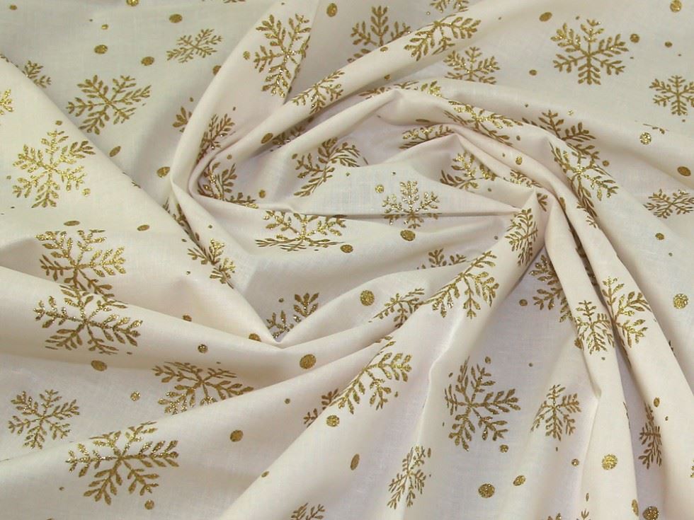 Deadstock 100% Cotton Fabric Cream
 