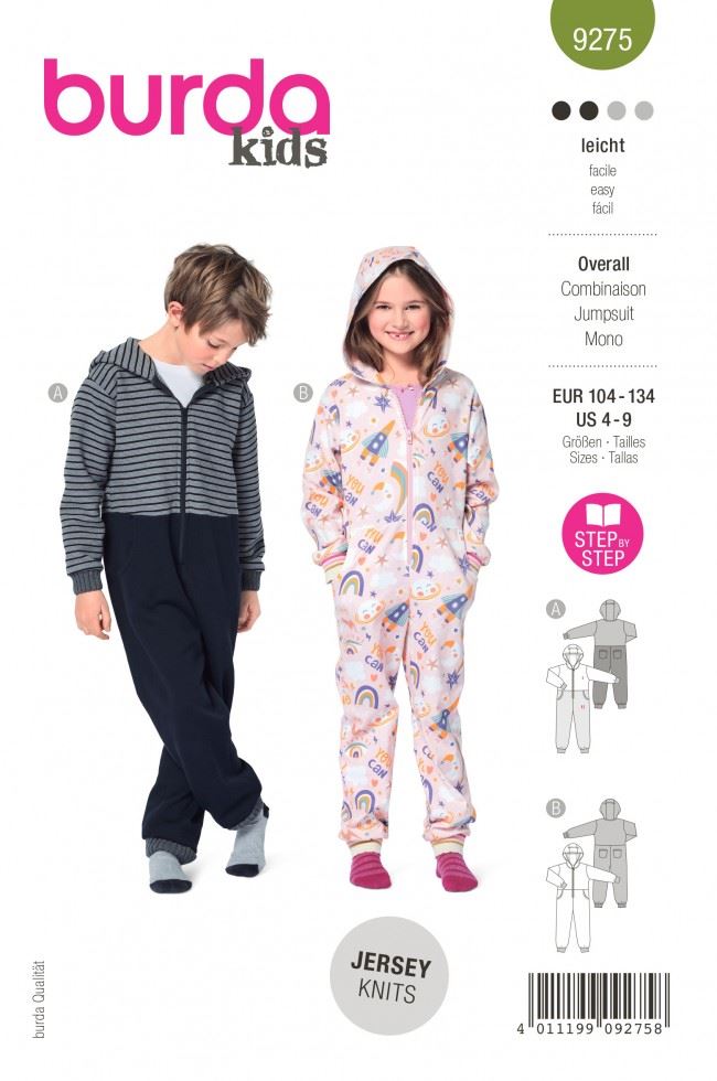 Burda Paper Sewing Pattern 9275
 