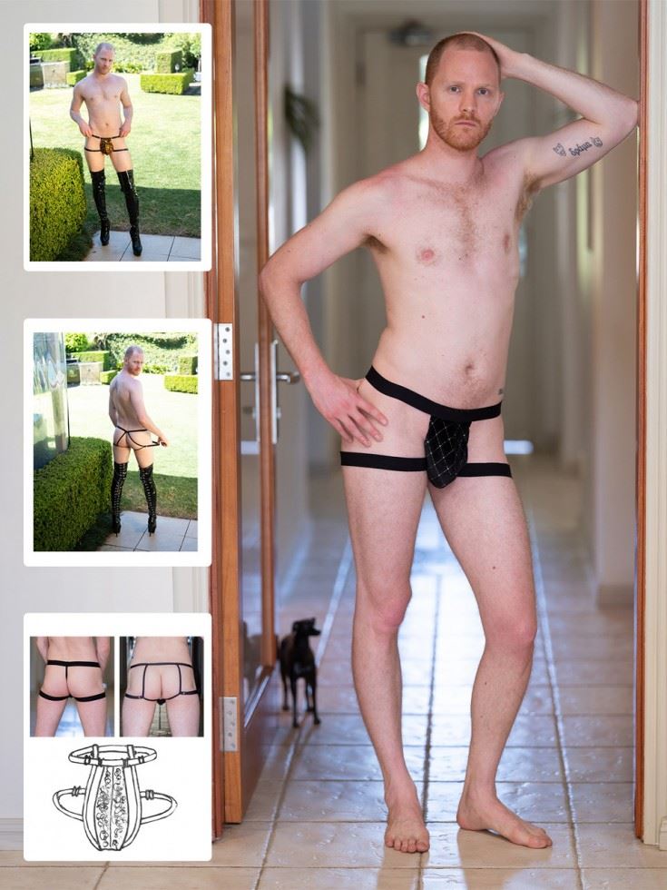 Booby Traps Paper Sewing Pattern Jock Strap
 