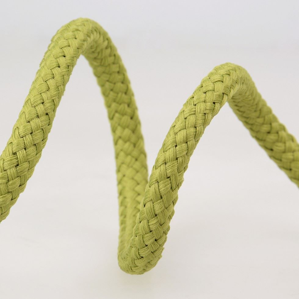 Stephanoise Round Braided Cord Khaki
 