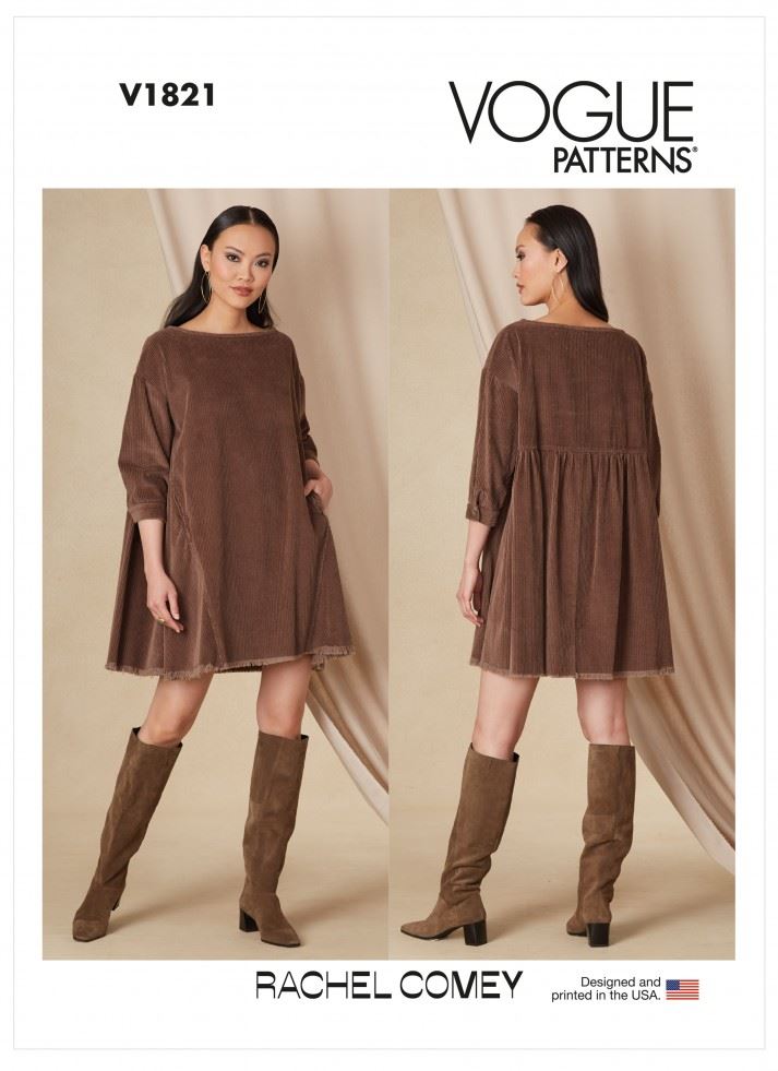 Vogue Paper Sewing Pattern 1821