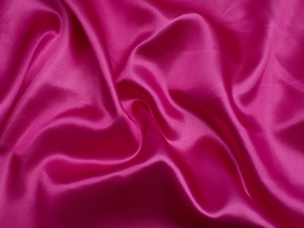 Minerva Core Range Liquid Satin Fabric Cerise Pink
 