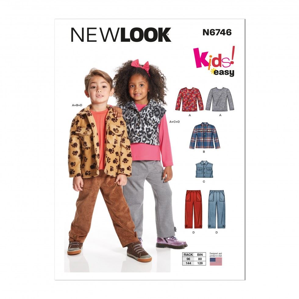 New Look Paper Sewing Pattern 6746
 