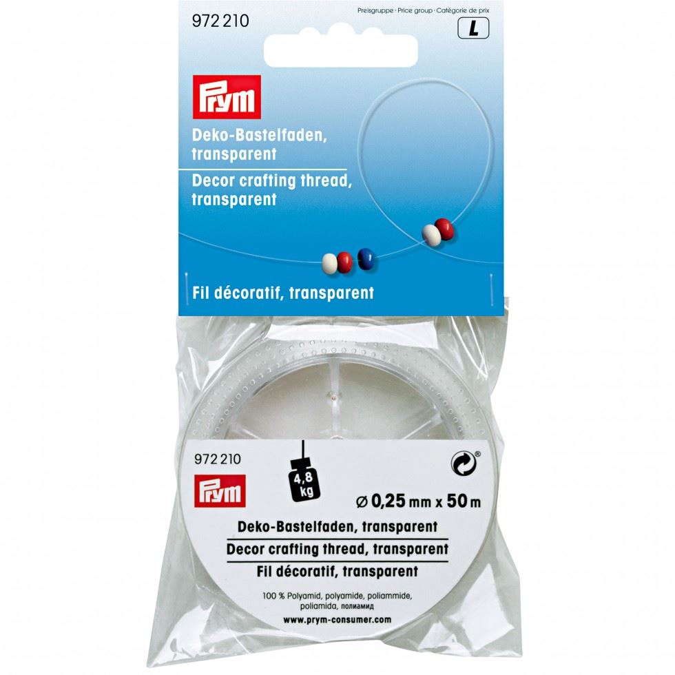 Prym Clear Transparent Thread