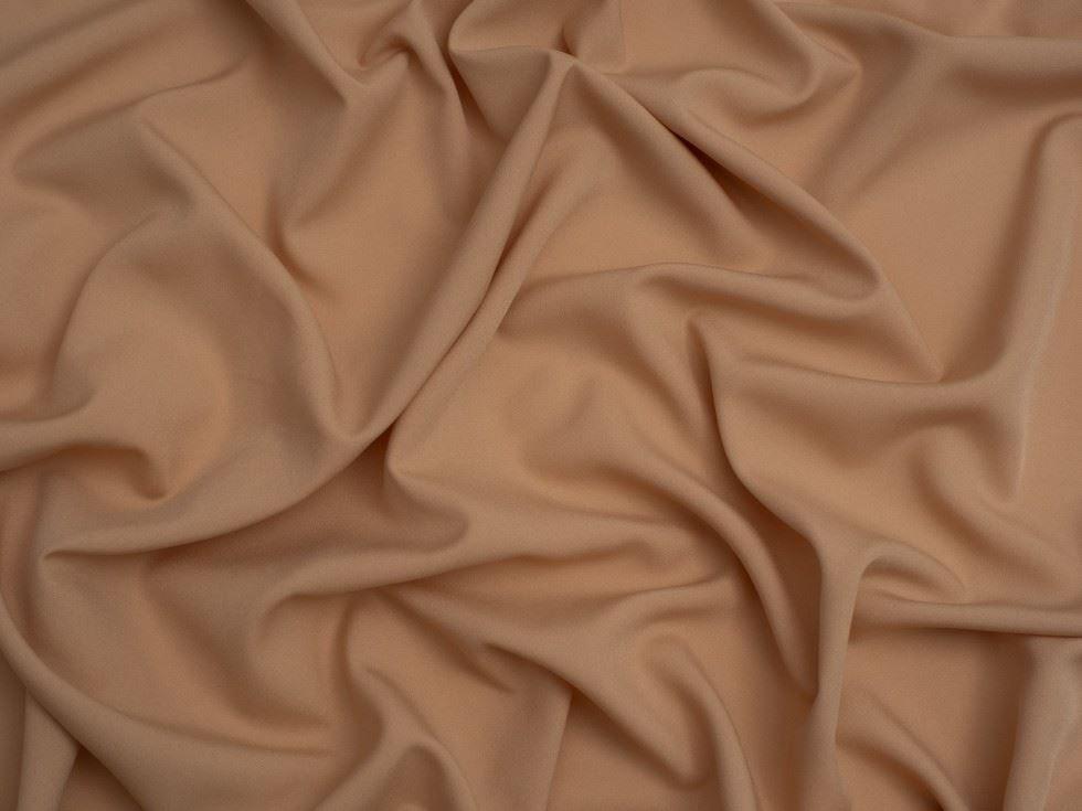 Minerva Core Range Soft Touch Crepe Fabric Pecan
 