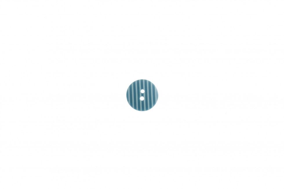 Trimits Aqua Green Round Stripey Buttons (Value Pack)
