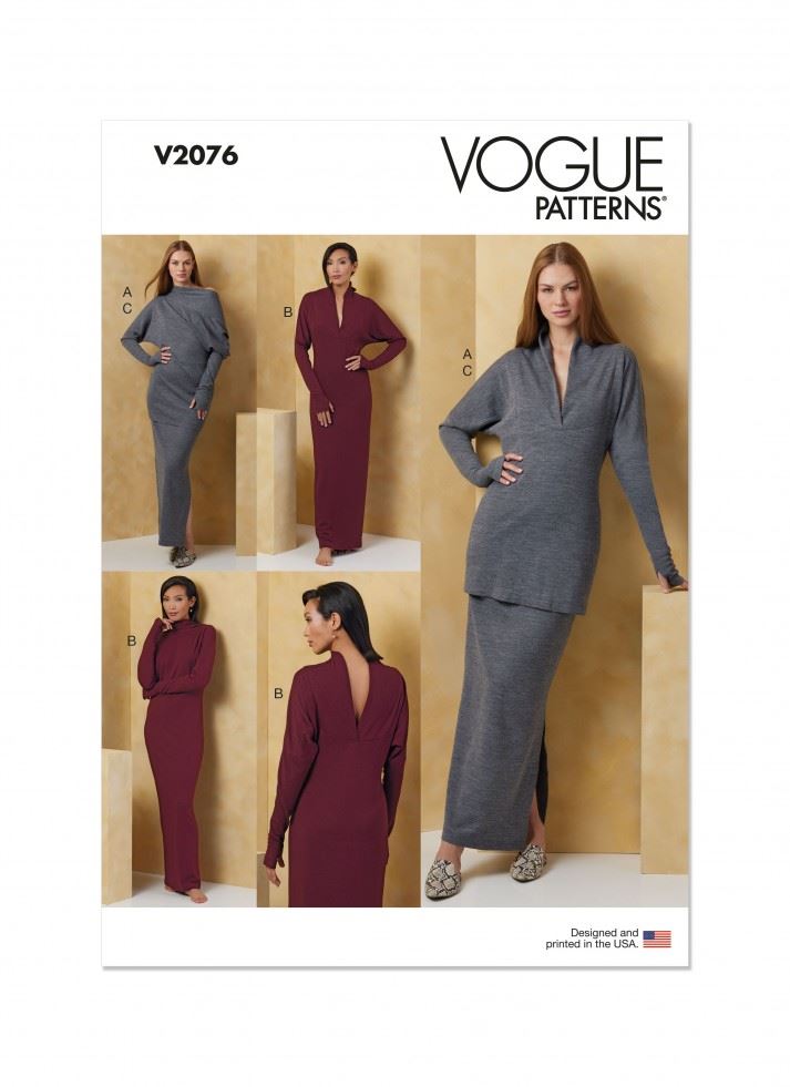 Vogue Paper Sewing Pattern 2076