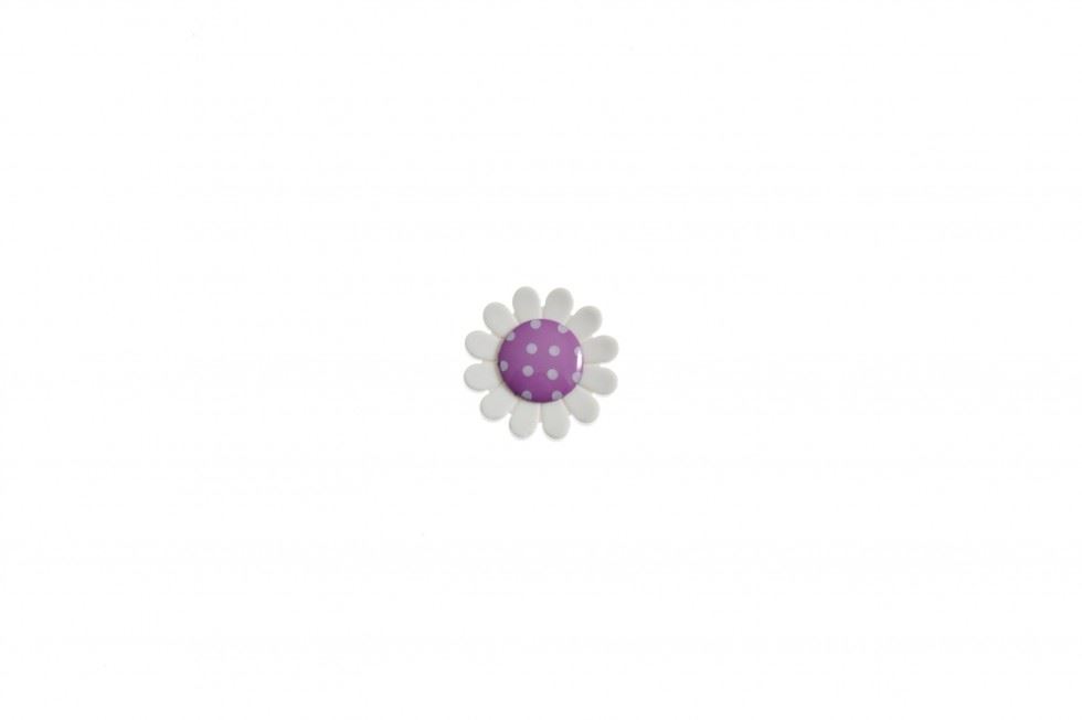 Trimits Purple Daisy Flower Buttons (Value Pack)