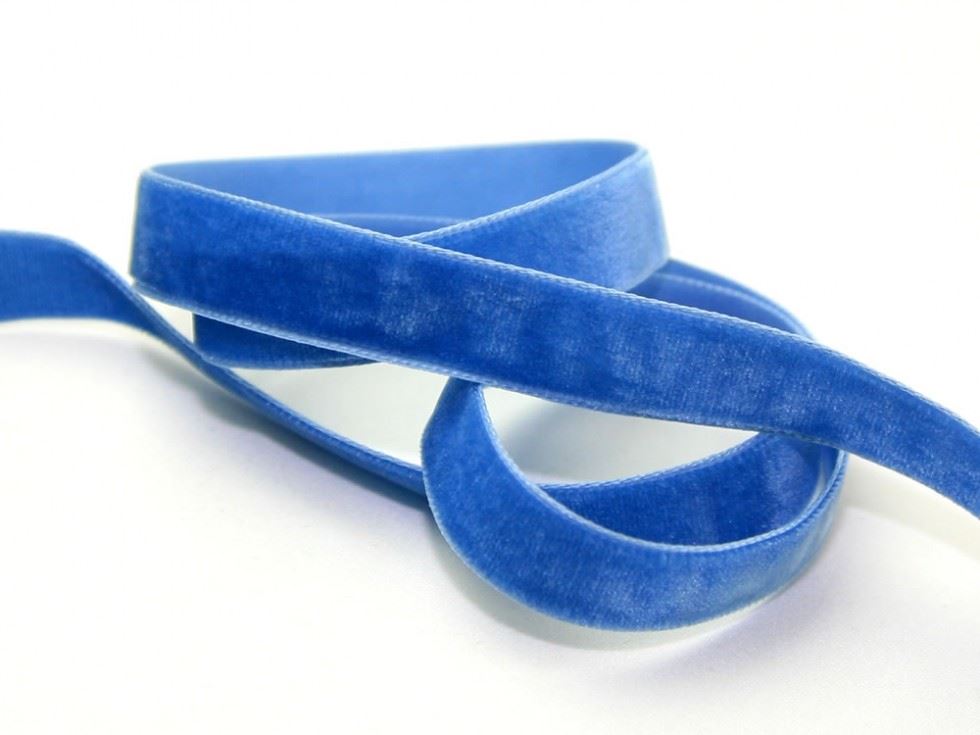 Berisfords Velvet Ribbon Mini Roll 9536 Williamsberg Blue
 