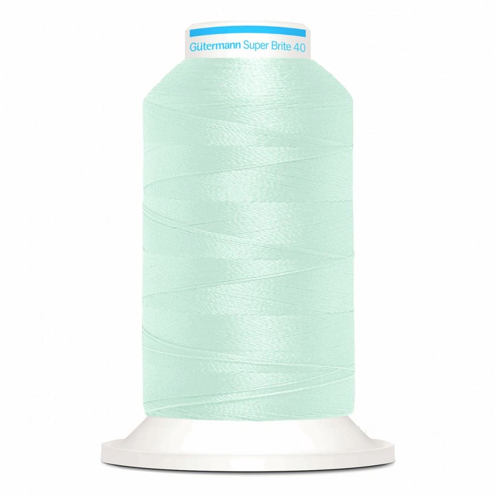 Gutermann 9101 Super Brite Polyester 40 Embroidery Thread