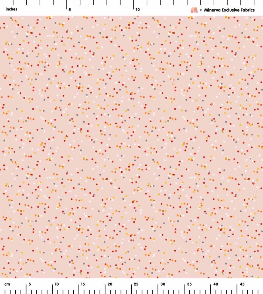 Minerva Exclusive Linen Fabric - POD - Sprinkle Shower - per metre - Picture 4 of 6