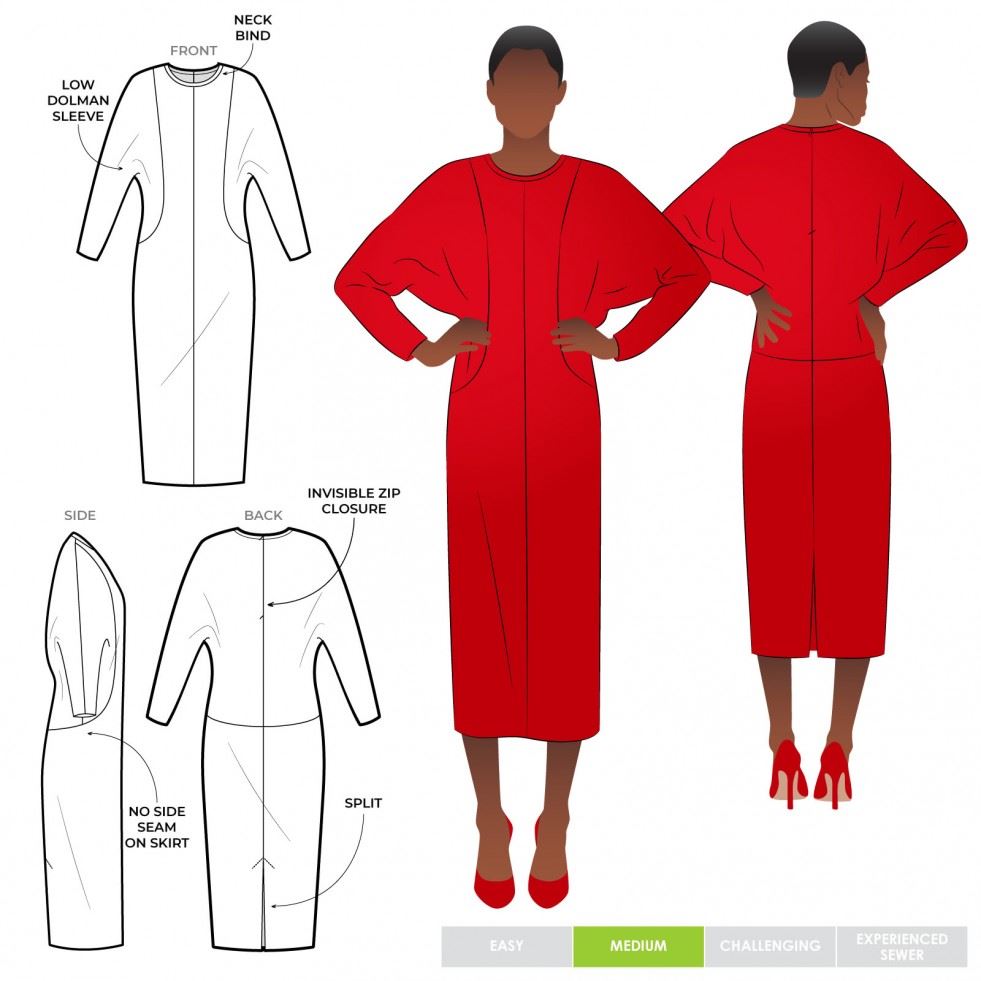 Style Arc Sewing Pattern Meredith Dress