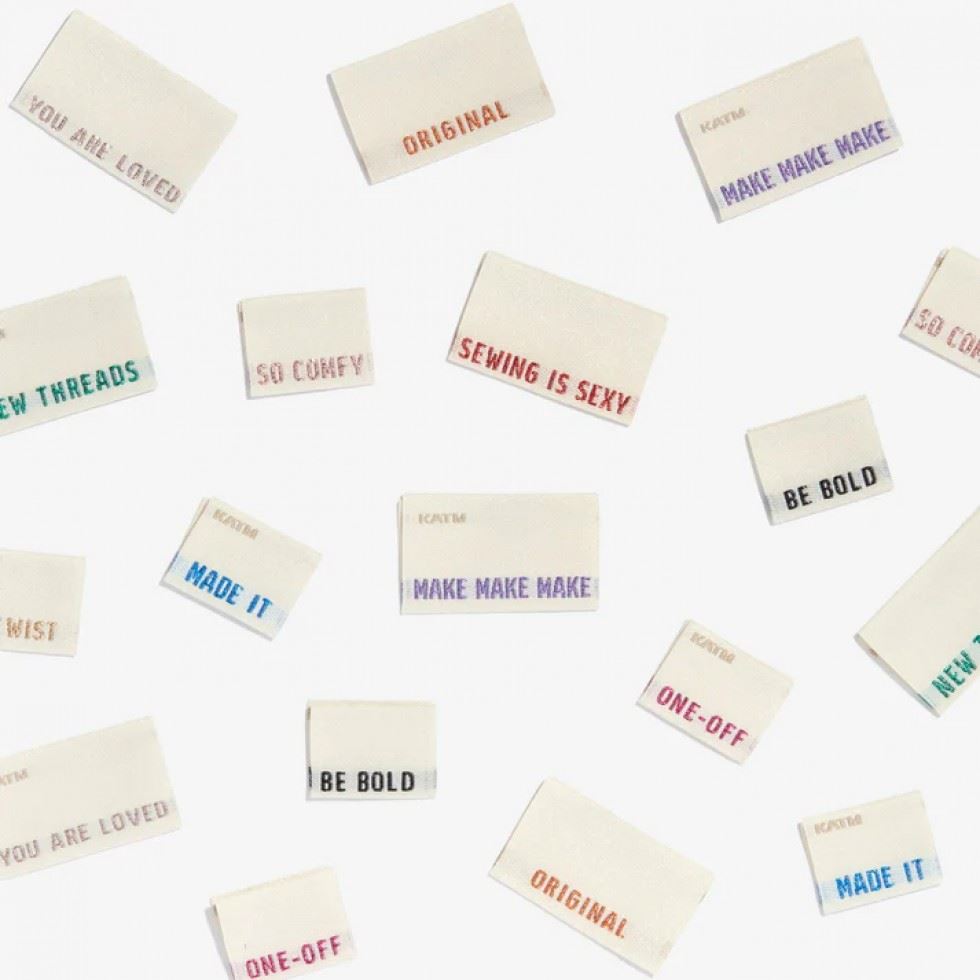 Kylie And The Machine Metallic Side Seam Woven Labels