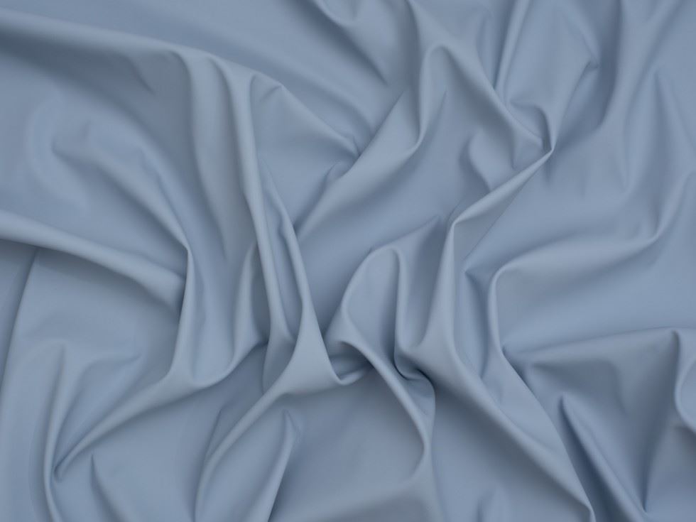 Minerva Core Range Waterproof Rubber PVC Vinyl Fabric Pale Blue
 
