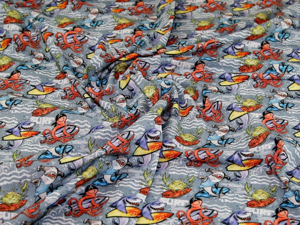 John Louden Multicoloured 100% Cotton Fabric