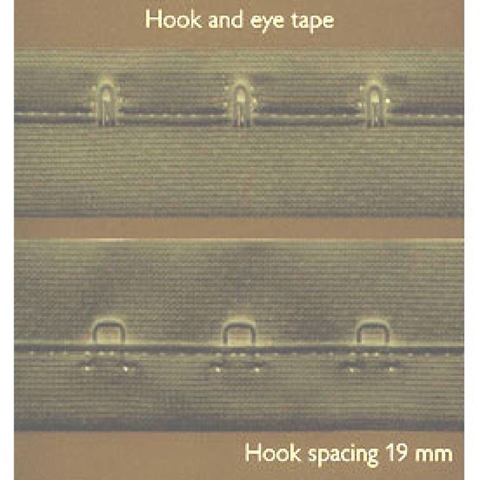 Prym Hook & Eye Tape Black
 