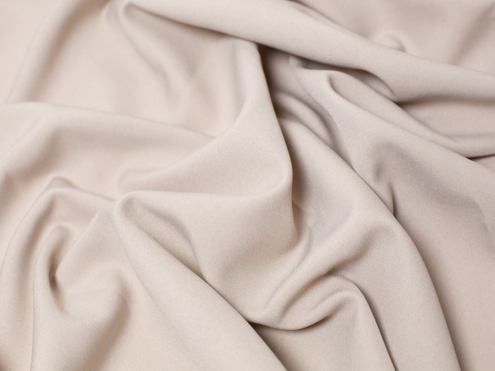 Minerva Burlington Suiting Fabric Oyster Polyester Minerva Core Range Mt-8105-53