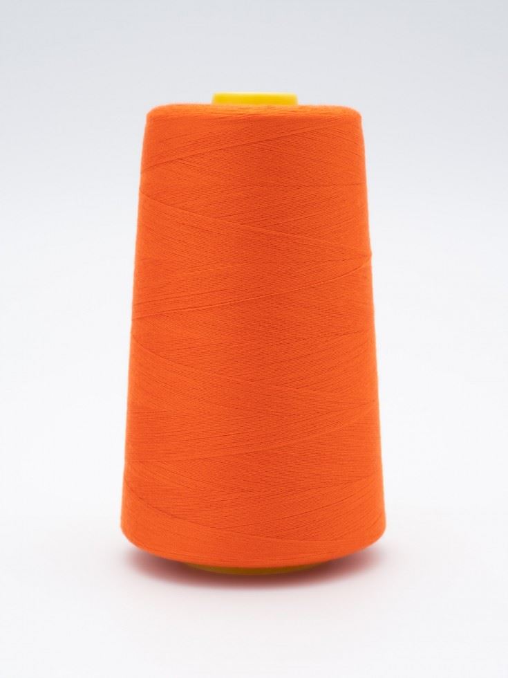 120s Sewing Thread Cone Orange
