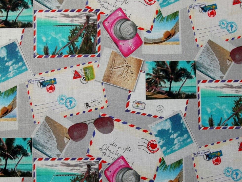 Stof France 100% Cotton Fabric Multicoloured