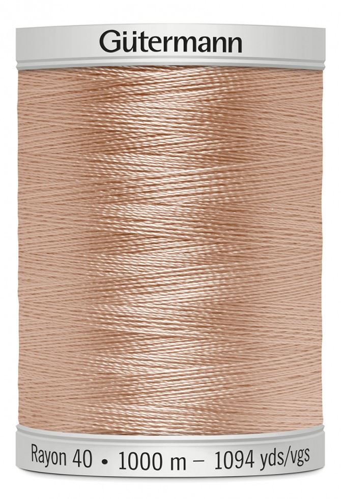 Gutermann 1017 No 40 Sulky Rayon Embroidery Thread