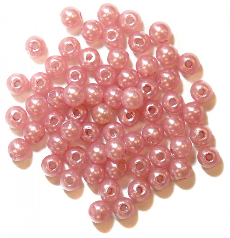 Craft Factory Lilac Round Pearl Beads