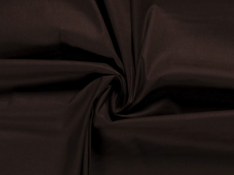 100% Cotton Broadcloth Fabric Brown