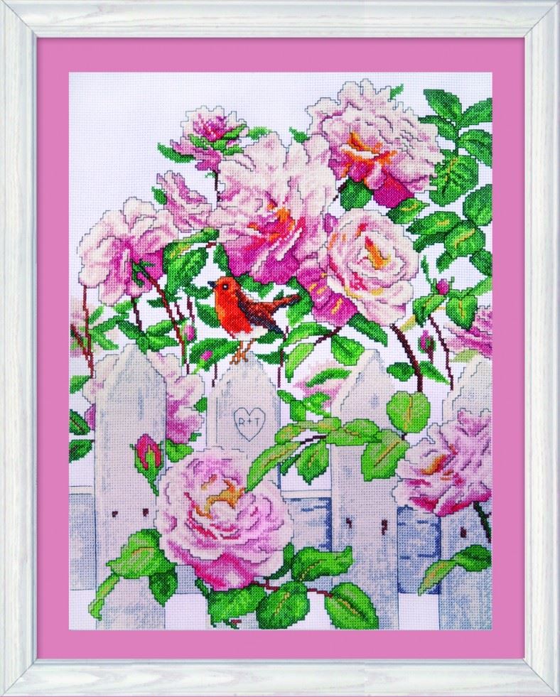 Design Works Roses in Provence Counted Cross Stitch Kit
 