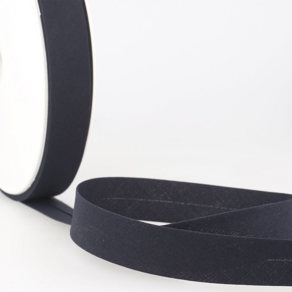 Stephanoise Polycotton Bias Binding Tape Rich Navy
 
