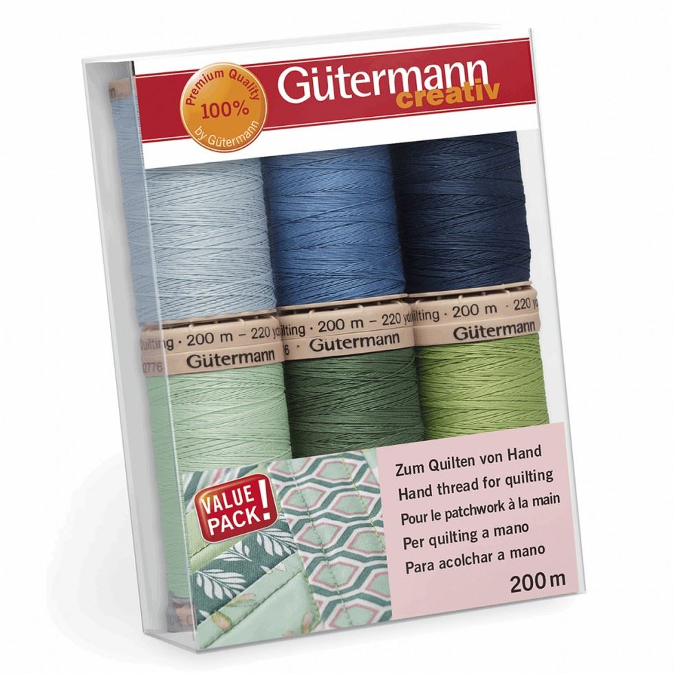 Gutermann Quilting Thread Set Cools