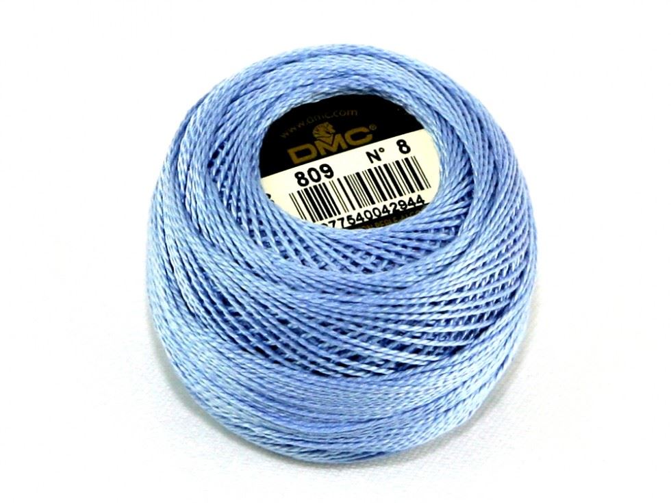 Dmc 809 Size 8 Cotton Perle Thread
