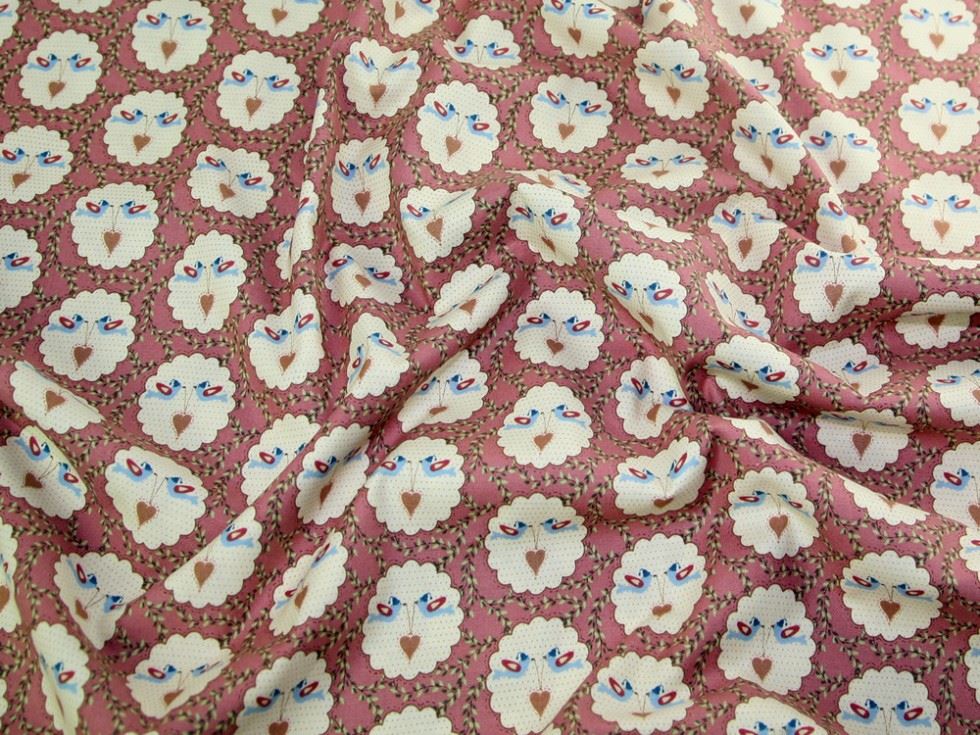 Gutermann 100% Cotton Fabric Rose Pink
 