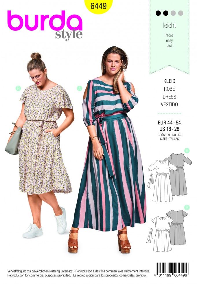Burda Sewing Pattern 6449