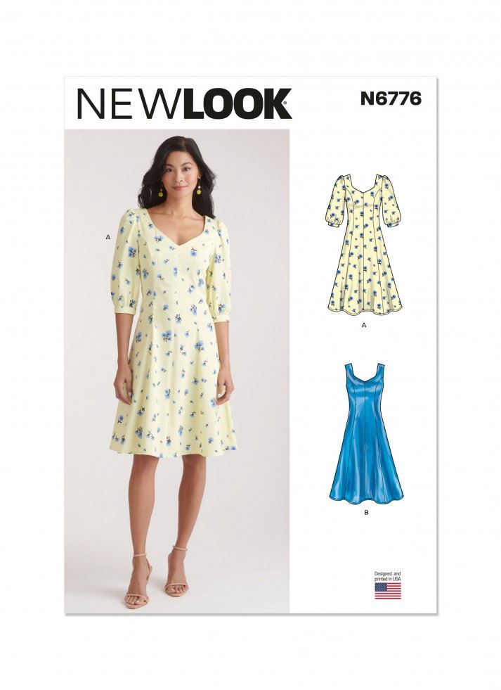 Minerva Sewing Pattern 6776 New Look Newlook-6776