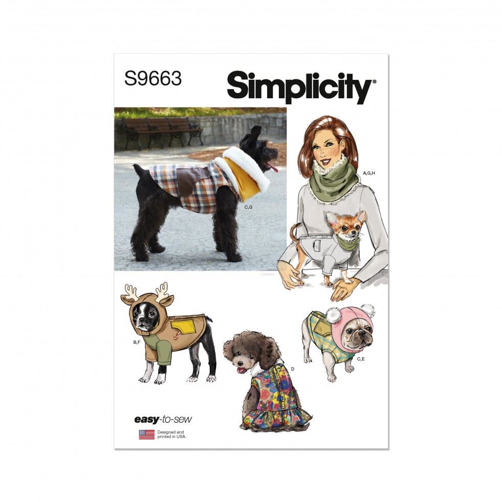 Minerva Sewing Pattern 9663 Simplicity Simplicity-9663-A