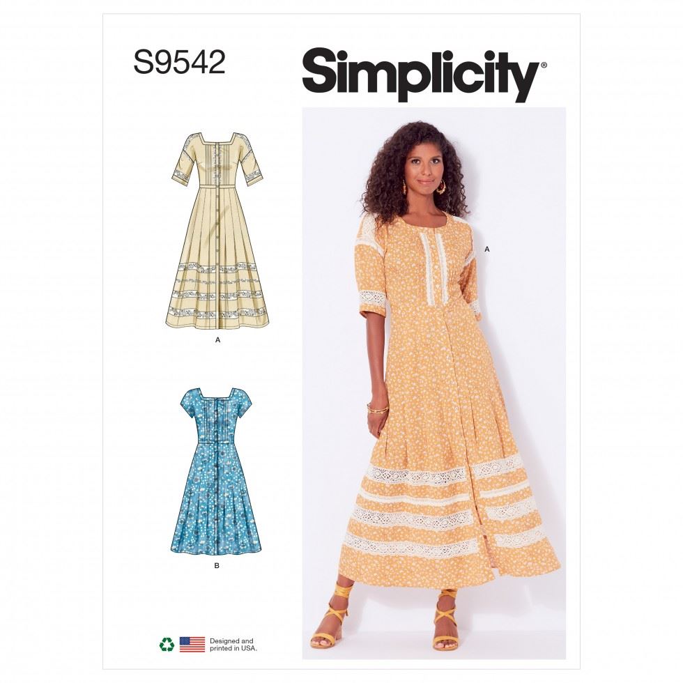 Minerva Sewing Pattern 9542 Simplicity Simplicity-9542-A