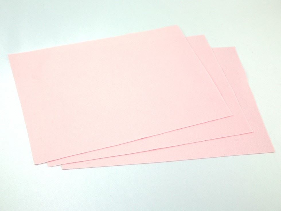 Minerva Core Range Pink 9X12inch Acrylic Felt Fabric Sheets