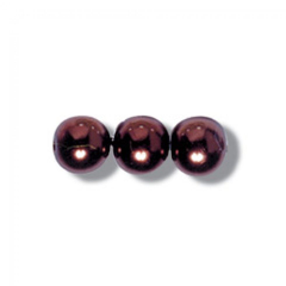 Trimits Glass Pearl Beads Bulk Pack (Value Pack of 3) Bronze
 