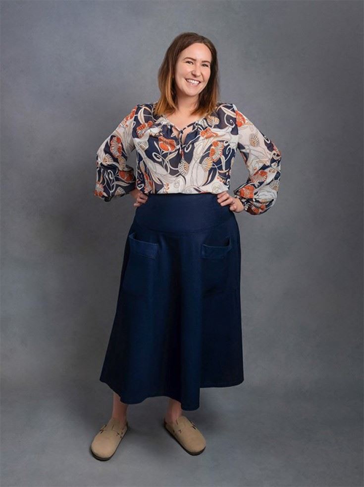 Sussex Seamstress Paper Sewing Pattern Seaford Skirt
 