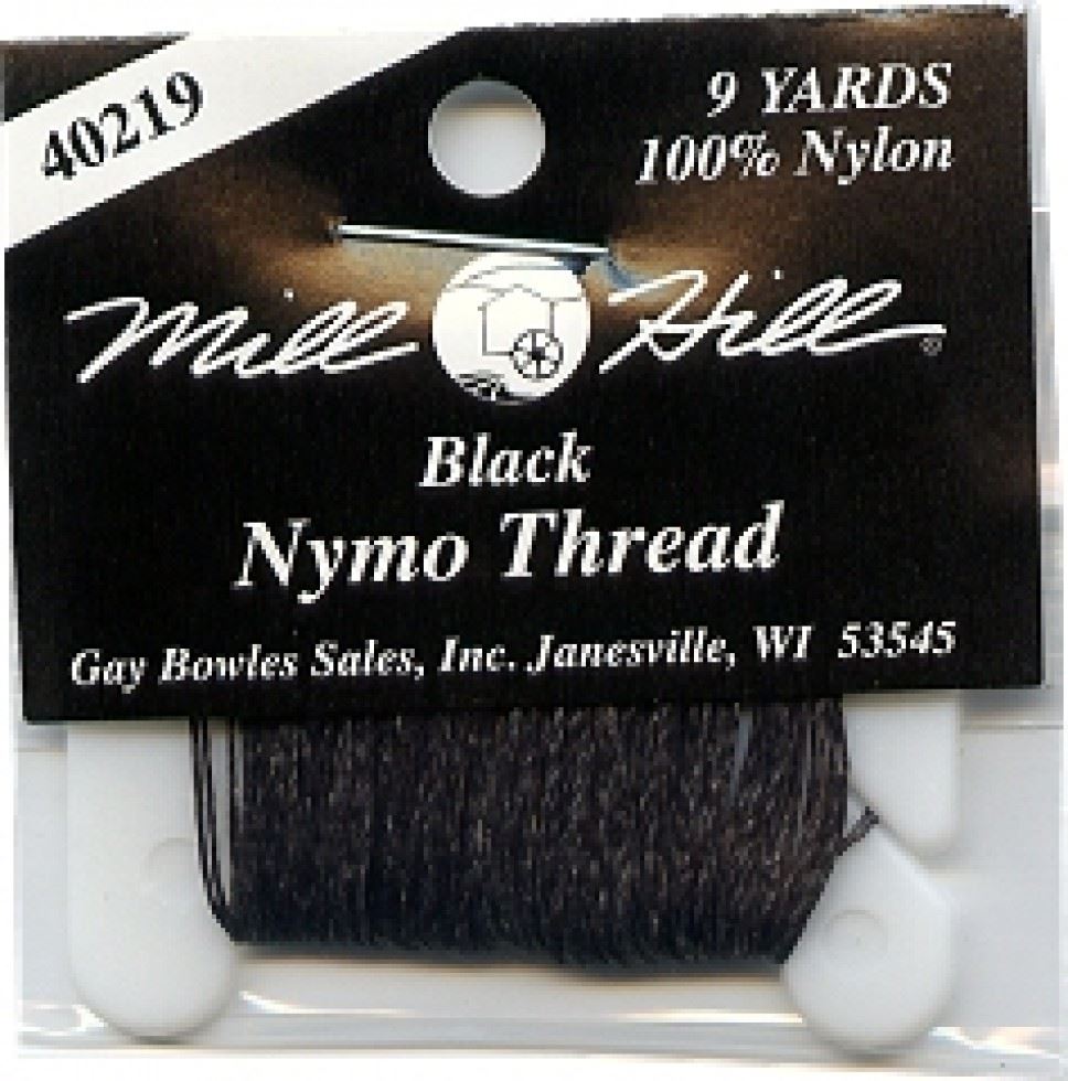 Mill Hill Black Nylon Beading Thread