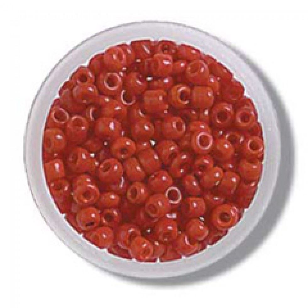 Trimits Red Glass Bugle Beads Bulk Pack (Value Pack Of 3)