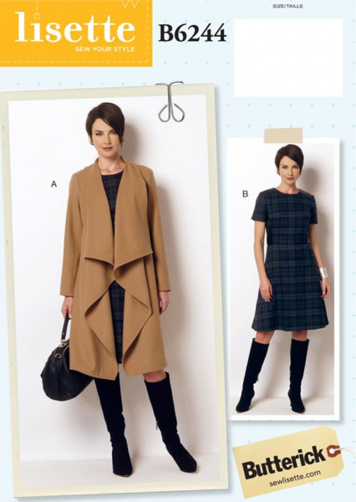 Butterick Paper Sewing Pattern 6244
 