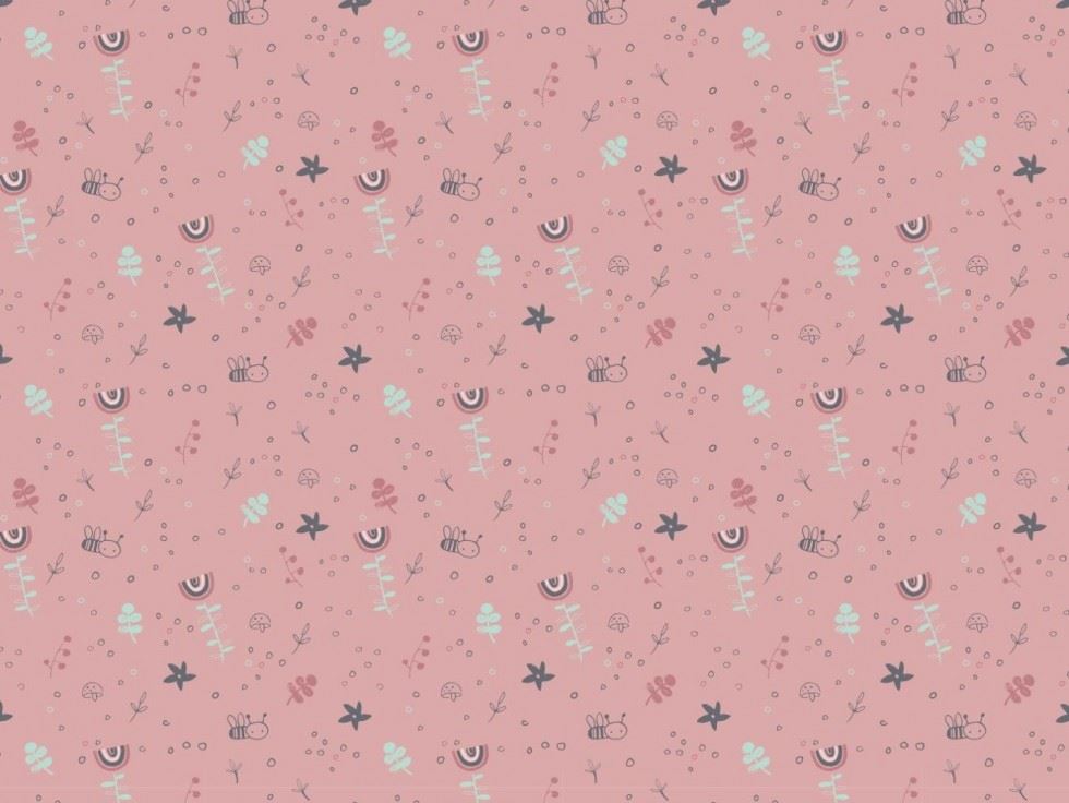 Rose 100% Cotton Poplin Fabric
